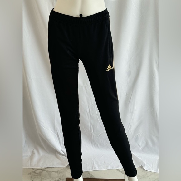 Adidas ClimaCool Track Pants Jogger Black Size XS - Picture 1 of 9